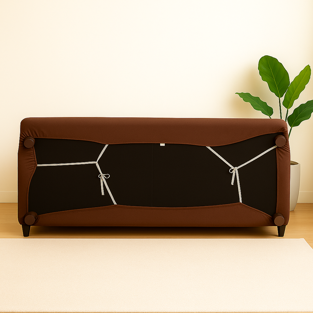 Housse de Canapé Extensible - Café