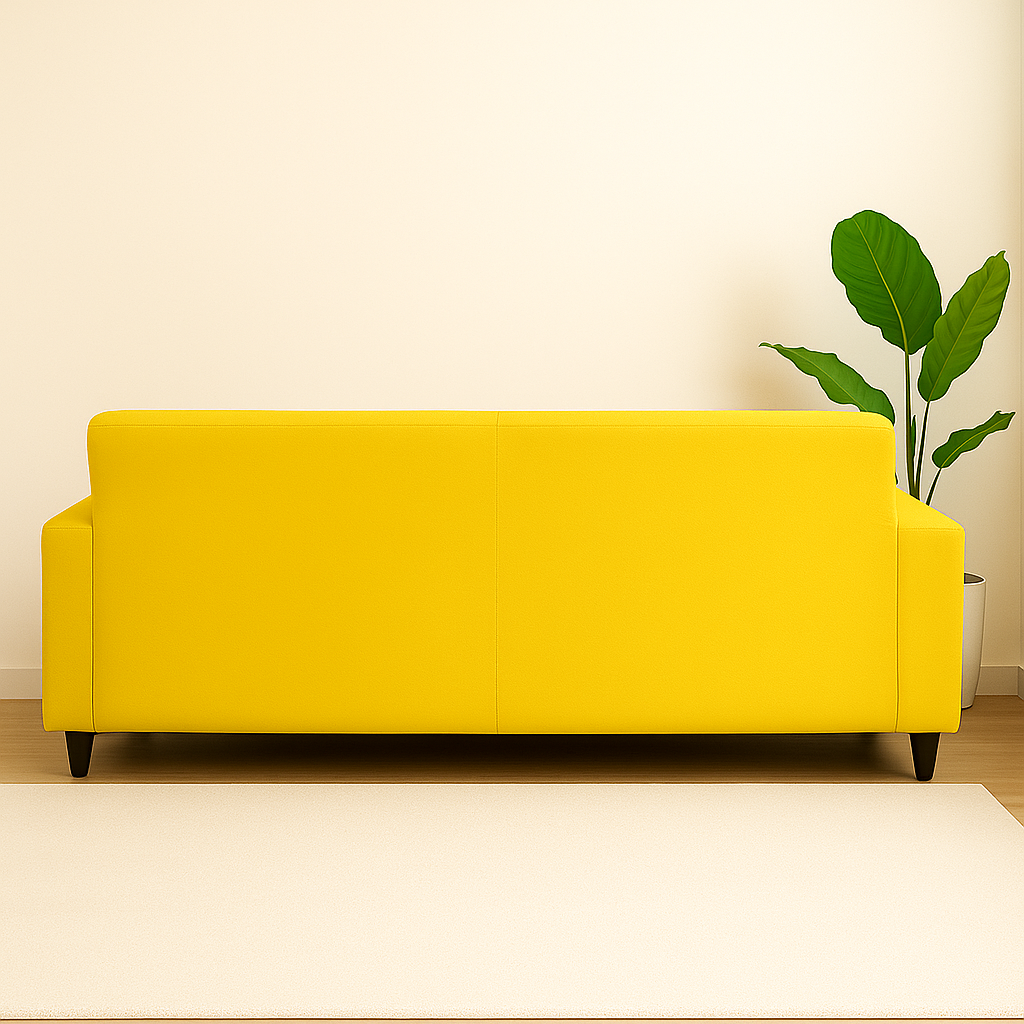 Housse de Canapé Extensible - Jaune