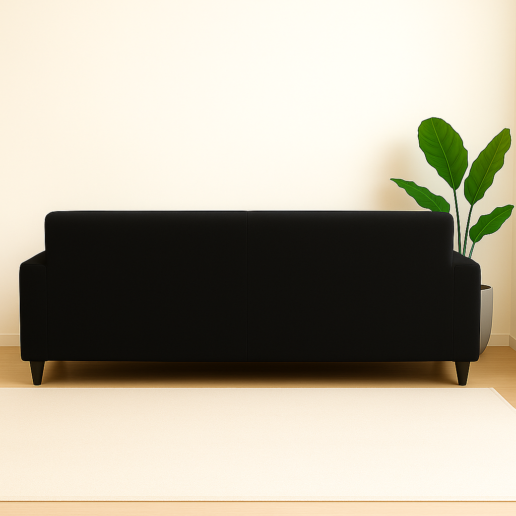 Housse de Canapé Extensible - Noir