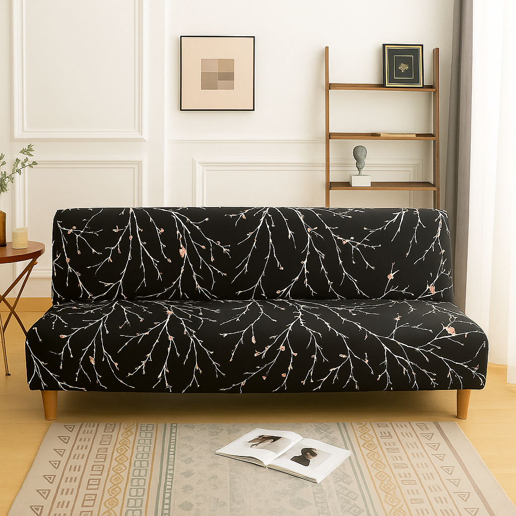 Housse de Canapé Clic-Clac Extensible | Motif branche