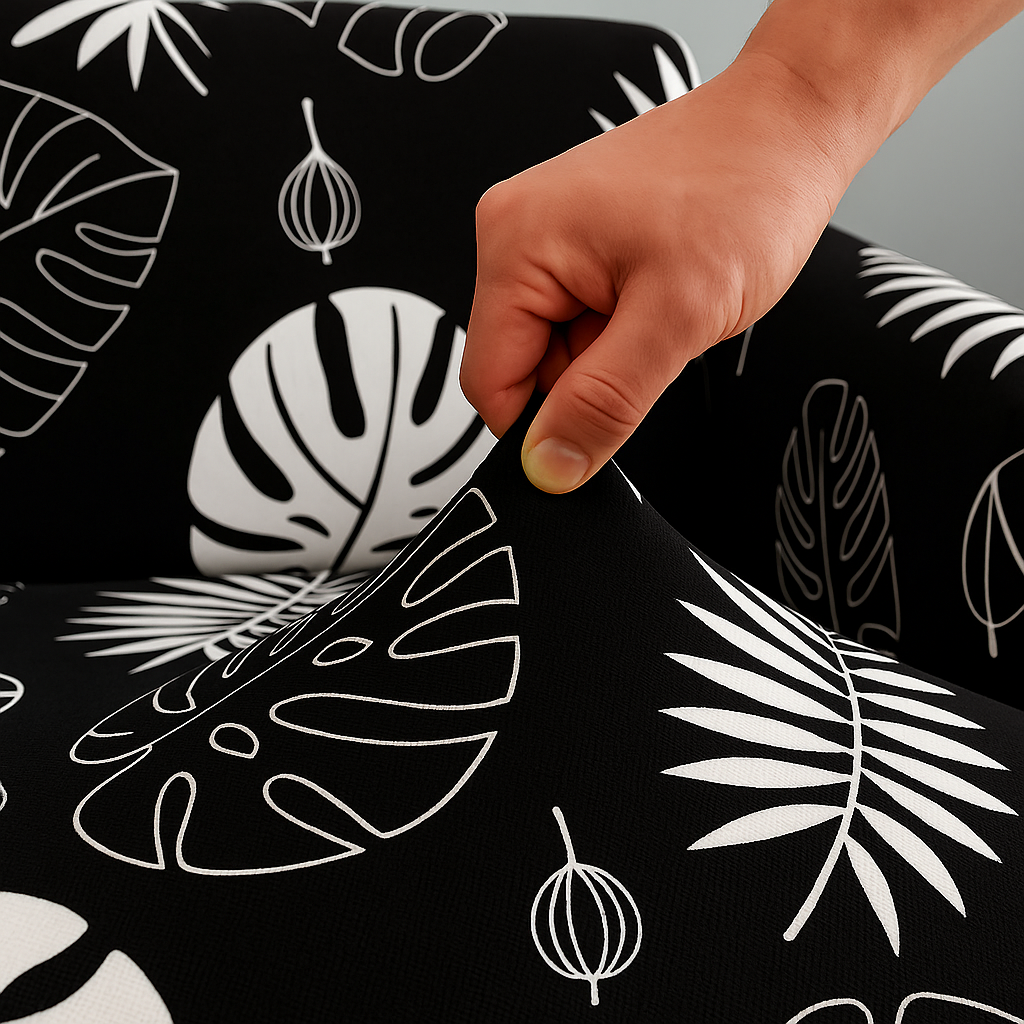 Housse de Canapé Clic-Clac Extensible | Motif jungle