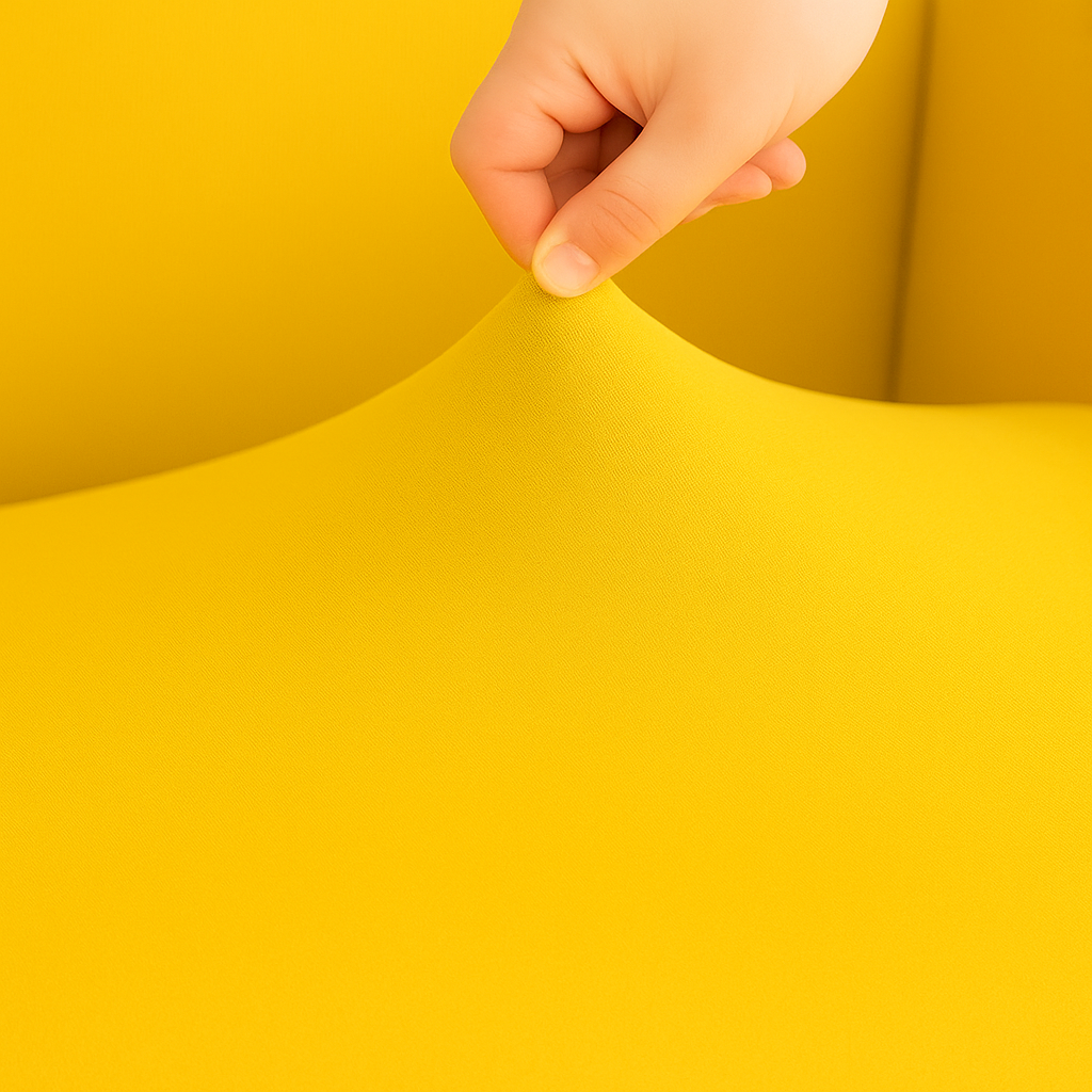 Housse de Canapé d'Angle Extensible | Lot de 2 | Jaune