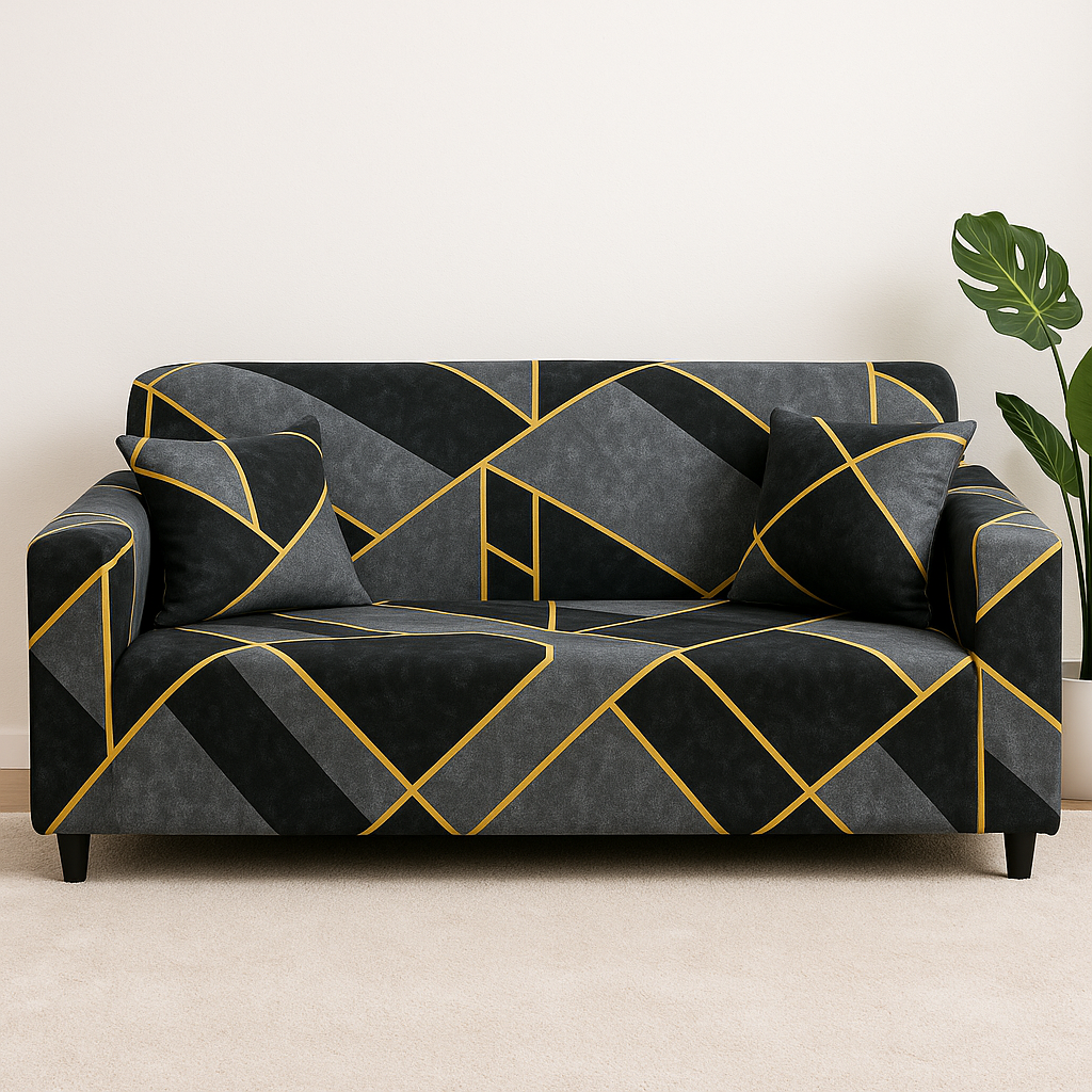 Housse de Canapé Extensible à motifs - Atome