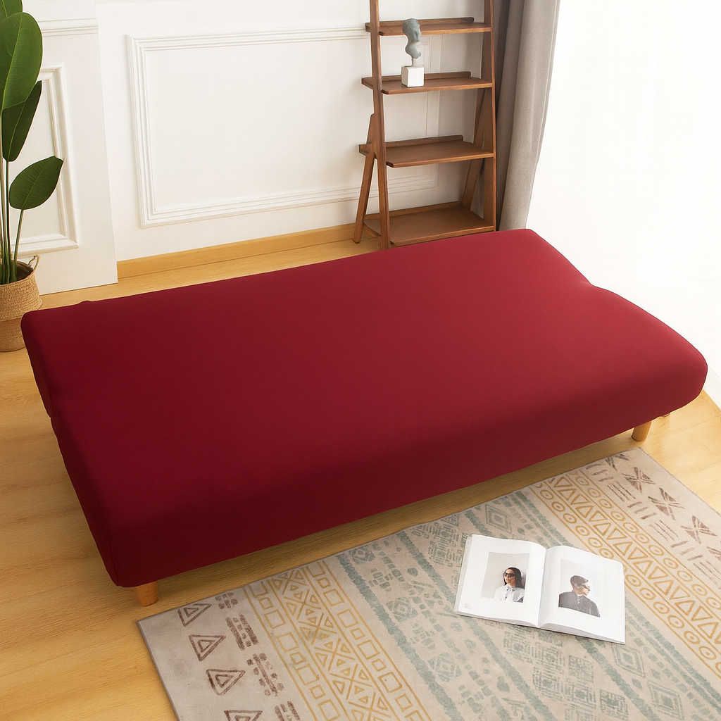 Housse de Canapé Clic-Clac Extensible | Bordeaux