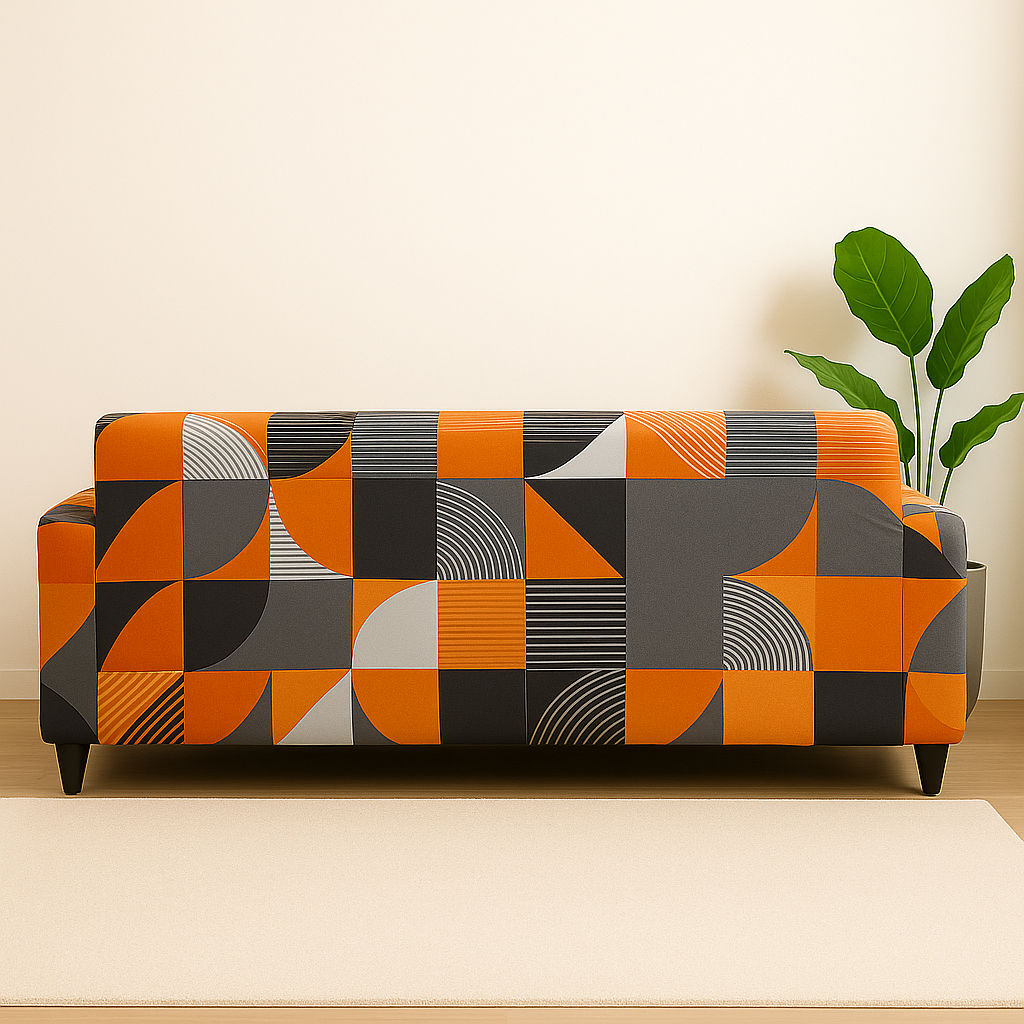 Housse de Canapé Extensible à motifs - Aurore