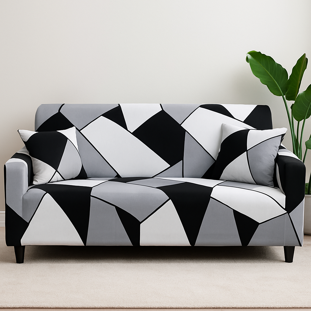 Housse de Canapé Extensible à motifs - Polaris