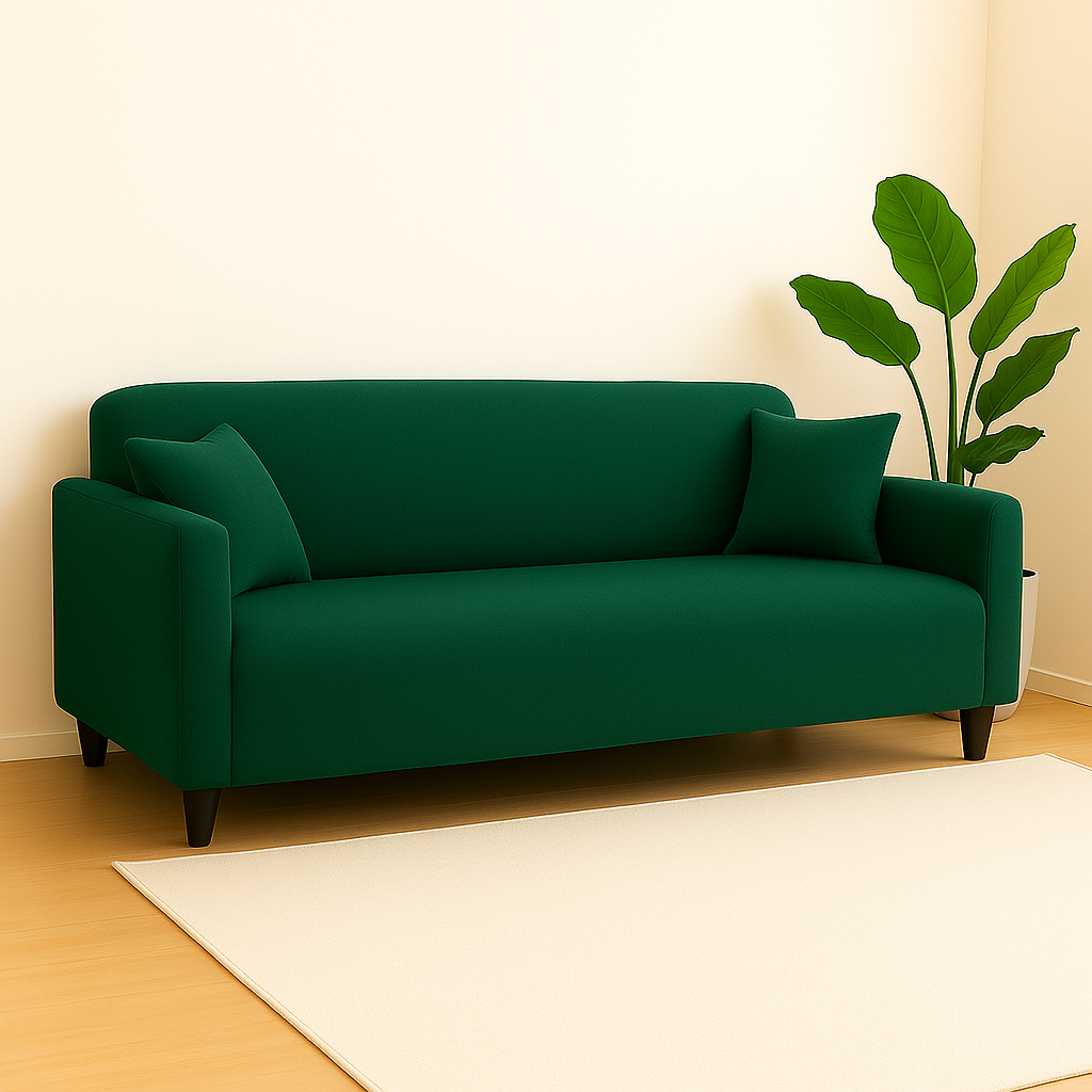 Housse de Canapé Extensible - Vert