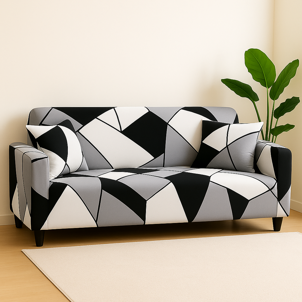 Housse de Canapé Extensible à motifs - Polaris