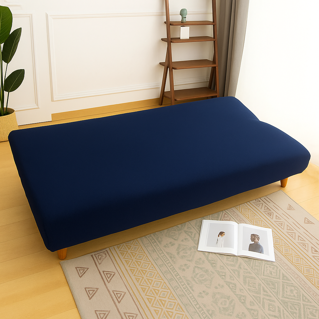 Housse de Canapé Clic-Clac Extensible | Bleu Marine