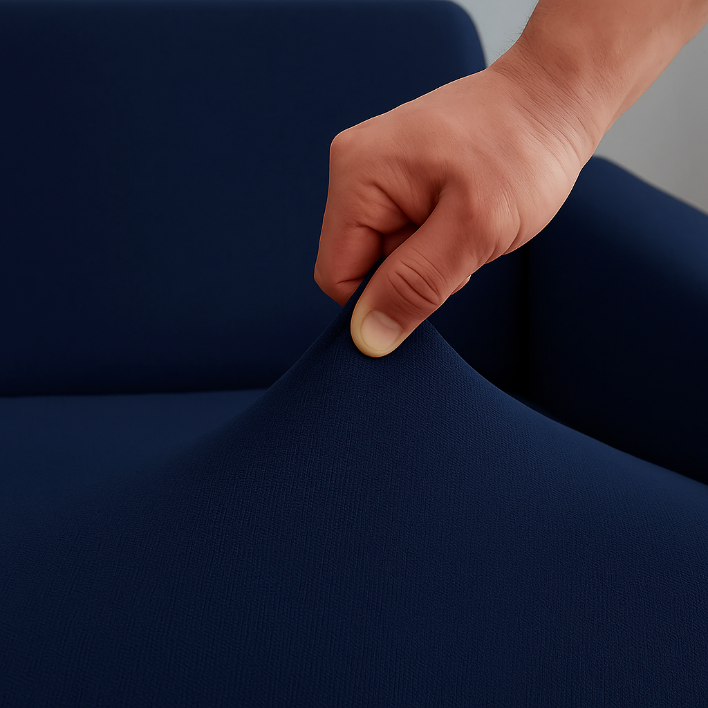 Housse de Canapé Clic-Clac Extensible | Bleu Marine